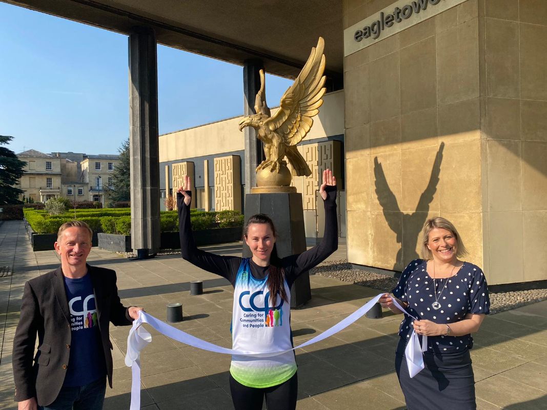 Joanna to go the extra 26 miles for Cheltenham based charity CCP