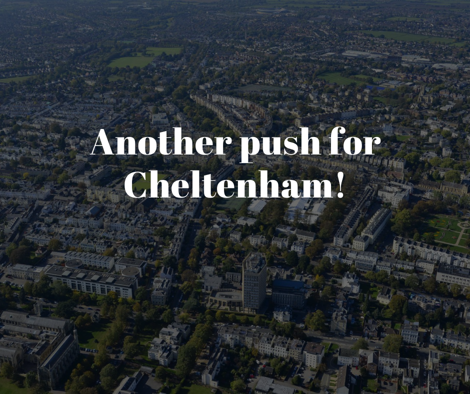 Another push for Cheltenham!
